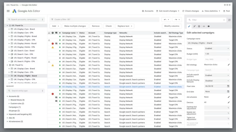 Google Ads Editor